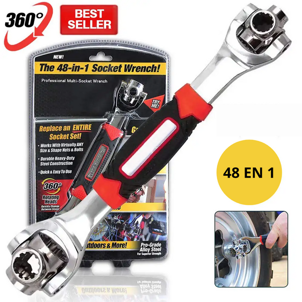 Llave multifuncion 48 en 1 - ©Universal Wrench - 50% OFF