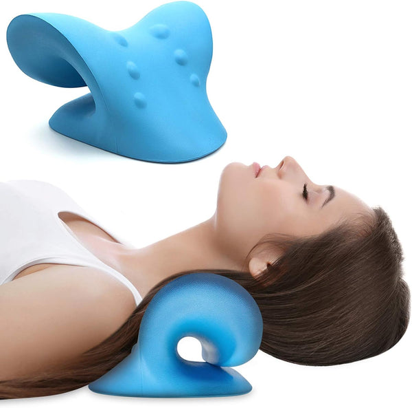 Almohada terapéutica de tracción cervical