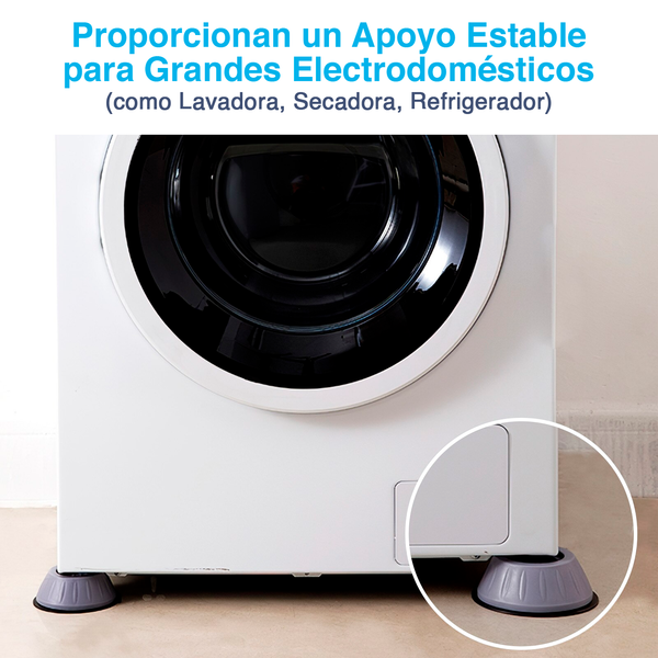 Soporte Anti- Vibración para lavadora y secadora PREMIUM