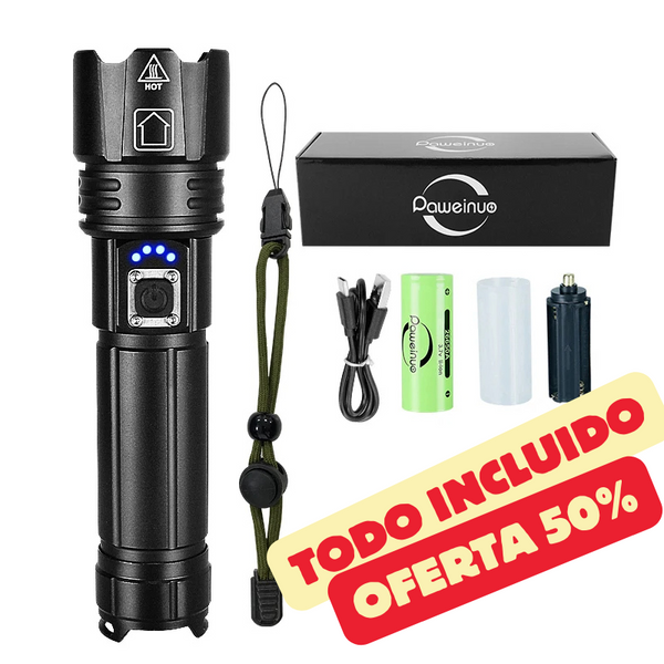 Set Linterna Táctica Laser - Military™